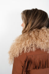 Tassel and Shearling Ski Set
