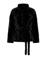 Mink Jacket with Belt