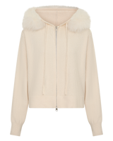 Cream Wool and Fox Tracksuit