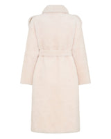 Teddy Trench Coat - White