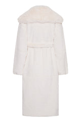 Teddy Coat Perfection - White