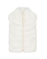 Classic Winter Vest in White