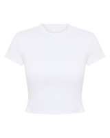 Sport Luxe Running T Shirt - White