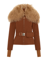 Tassel and Shearling Ski Set