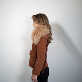 Tassel and Shearling Ski Set