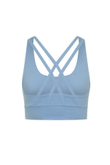 Sport Luxe Crop - Sky Blue