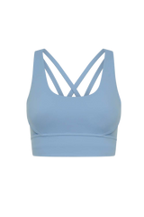 Sport Luxe Crop - Sky Blue