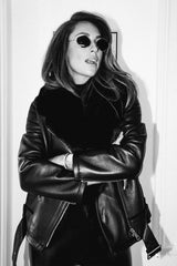 Oversized Leather Jacket