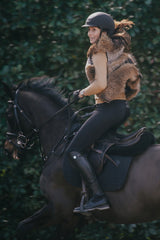 Classic Winter Fur Vest in Natural
